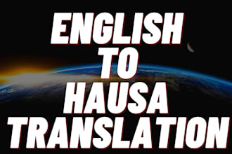 translate english to hausa vice versa