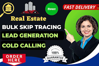 do real estate leads with skip tracing and cold calling