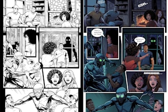 create comic book pages