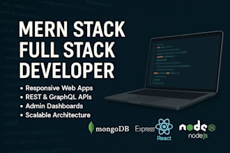ai powered mern stack full stack web application developer