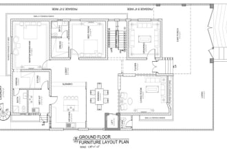 design 2d architectural floor plans on autocad