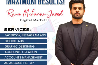 run your fb and insta ads for lead generation and optimization