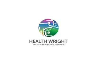 create powerful logo from the soul for a holistic exercise and lifestyle coach