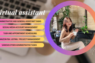 reliable virtual assistant for all in one admin support