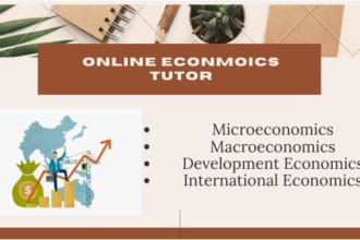 assist you in microeconomics and macroeconomics via zoom