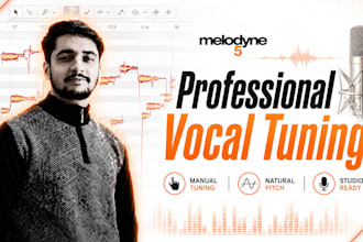 manually tune and align your vocals to make you sound perfect