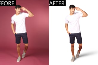 do background removal or cut out images service in photoshop