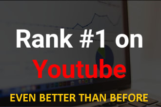 organically promote your youtube video and make it rank on page 1