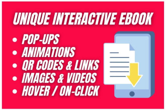 create interactive ebooks with popups, audio and video