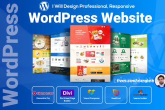 create a professional wordpress website for your business