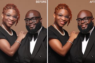 do professional glamour skin retouch