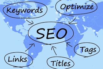 do on page SEO optimization service of word press website