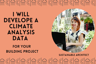 develope a climate analysis data for your building project