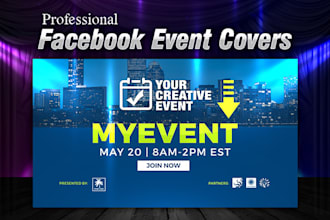 design professional facebook event cover for your fb event