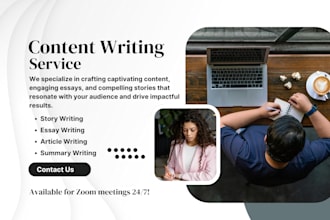 write urgent essay, article, stories and summaries within 24 hours