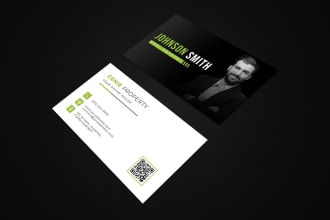 design a modern unique and elegant business card
