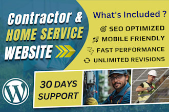 build contractor, remodeling, hvac, renovation, roofing, construction website