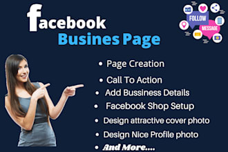 create and manage your SEO based facebook business page