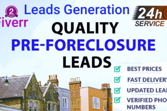 do provide foreclosure and per foreclosure property leads