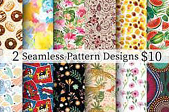 design seamless repeat vector surface patterns for textile
