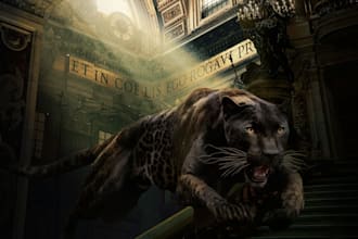 design a professional movie poster