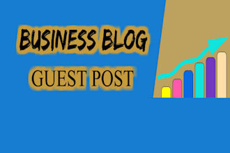 guest post on a business blog