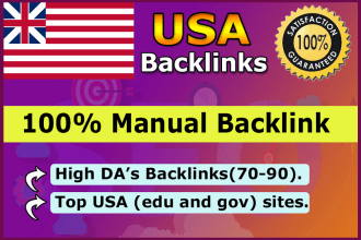 create 250 high da backlinks for google top ranking, USA