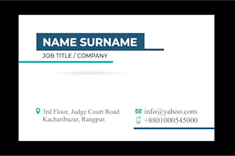 unique business card design