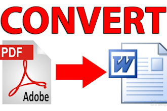 convert pdf to word