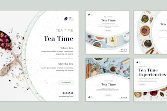 design eye catchy instagram posts for you