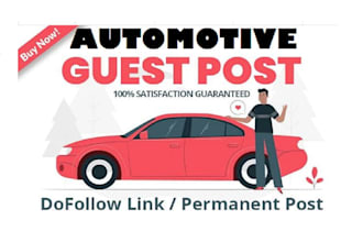 publish a guest post on my automotive blog