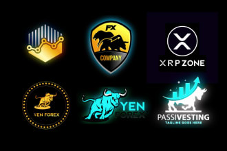 make finance, stock, forex logo