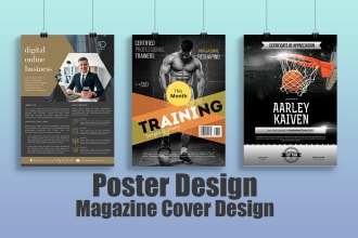 design business flyer, poster or magazine ad