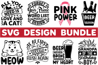 make creative, svg, cut files, dxf, vector, png, bundle design