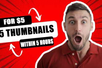 design amazing clickbait youtube thumbnails within hours