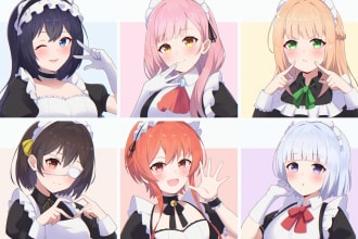 draw cute and beautiful anime art