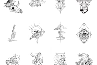 do make a aesthetic minimalist tattoo design