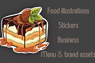 do any food illustration