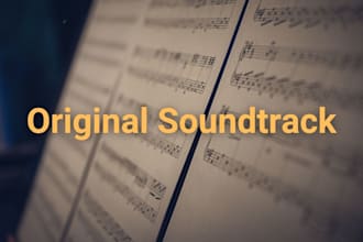 compose original soundtrack music for your project