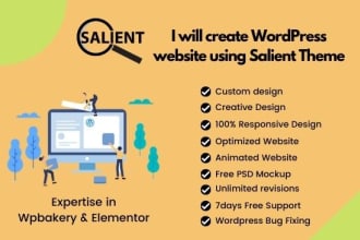 be your salient, divi, and porto developer