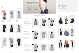 create clothing store wordpress website with woocommerce
