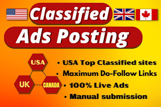post classified ads on the high PR USA classified ad posting sites