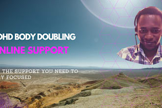 pair work with you as your professional body double partner