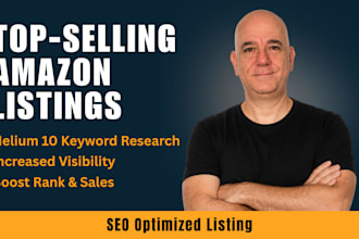 write high converting seo amazon product descriptions and bullet points