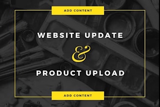 editing the website with a new features,adding products