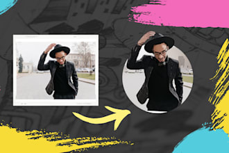 edit animated profile pic for your social account