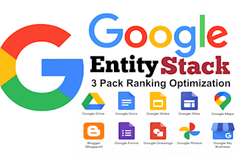 build a google SEO stack with authority entity backlinks