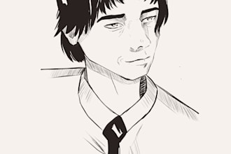 draw a simple sketch for icons