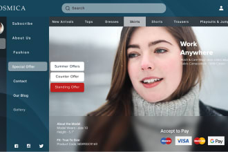 do UI UX designs, web UI design or mobile app UI UX design