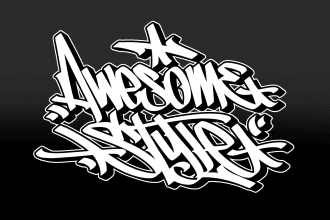 write a unique graffiti handstyle for you